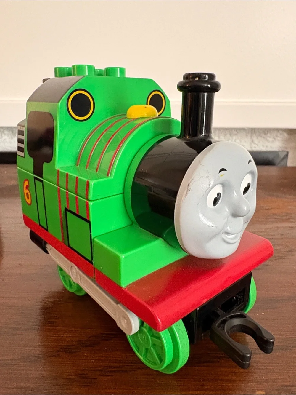 LEGOS Duplo x THOMAS THE TRAIN Percy Number 6 Train Toy